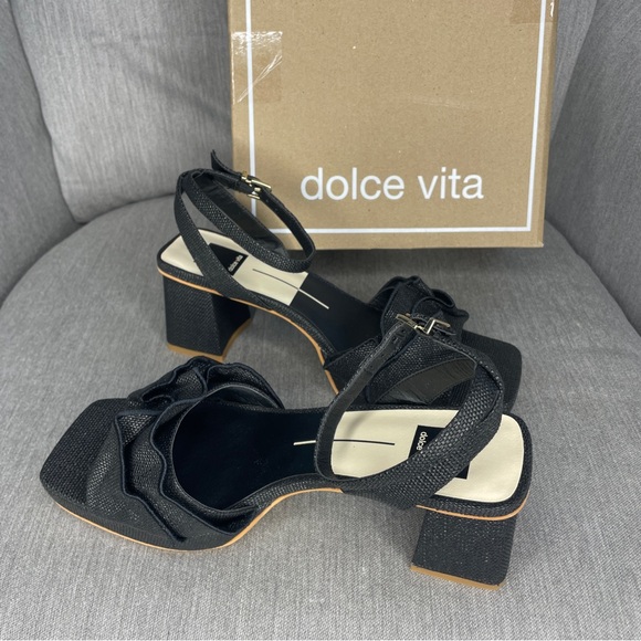 Dolce Vita Cheer Ruffled Platform Dress Sandals NIB Size 9.5 - Picture 5 of 11